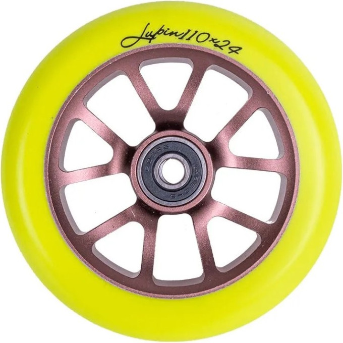 Колесо TECH TEAM для самоката X-Treme 110*24мм, Lupin, yellow NN010288